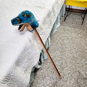 AURORA - Dinosaur Stick Horse Riding Toy